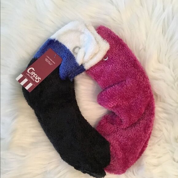 Circus by Sam Edelman Woman’s color-block chenille construction 2 pair - Picture 8 of 8